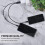 Καλώδιο φόρτισης Micro USB διπλού διαιρέτη προσαρμογέα 1 μέτρου 4