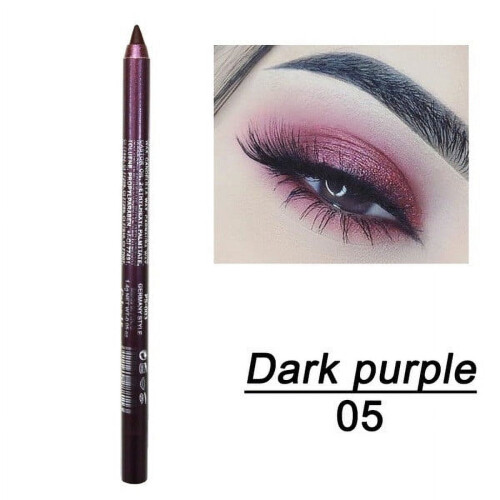 Waterdichte eyelinerpen met glitter, 1 stuk