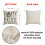 Housse de coussin décorative de Pâques 45 x 45 cm 2