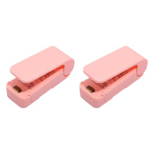 Mini selladora térmica portátil con cortador (2 unidades)