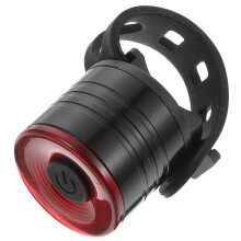 LED Bike Taillight Red Aluminum Alloy 1 Piece