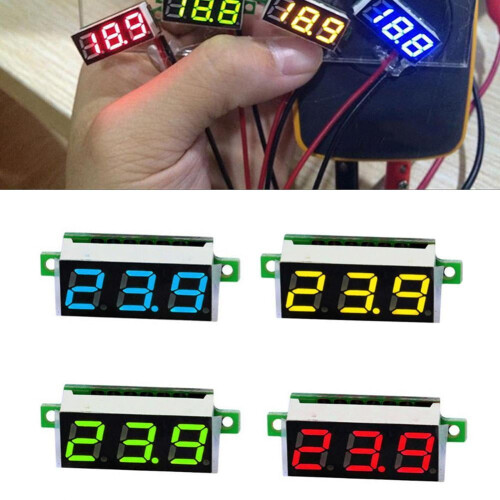 Mini-Digitalvoltmeter 0,28 Zoll 2,5 V–30 V 2