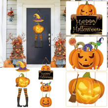 Decorazioni di Halloween da appendere: zucche e fantasmi (6 pezzi)
