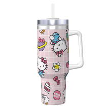 Hello Kitty personalized 40 oz stainless steel tumbler with