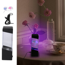 Fankiway USB nočné svetlo s medúzou na stôl v spálni, 1 balenie