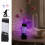 Fankiway USB-nattlampa med maneter för sovrumsskrivbord, 1-pack 1