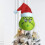 Grinch kerstslinger met beweegbare pluche poten 1