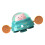Capino Bath Toy Pig Flying Saucer Clockwork 1 Pc 5