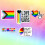 Progress Pride -lipputarra heijastava vinyylipuskuritarra1 4