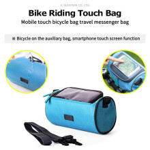 Bolsa para manillar de bicicleta Donemore para bicicleta de montaña al aire libre (tubo superior)