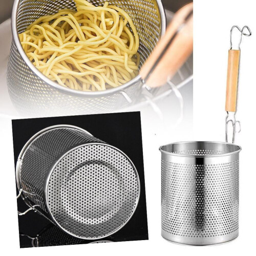 Fry Basket Mesh Skimmer för restaurangmatlagning 2