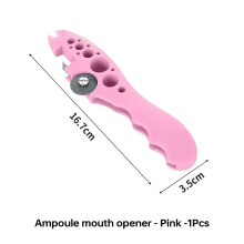 (pink) New Nurse Ampoule Bottle Opener Creative Handle Cutting Device Medical Grinding Wheel Bottle Breaker Medical Tool