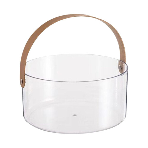 Fankiway Eisbehälter aus Kunststoff, transparent, 1er-Pack