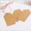 Etiquetas de papel para presentes, brancas, pretas e marrons, 100 unidades, 2 x 4 cm (0,79 x 1,57 polegadas). 8