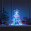 12-Zoll-Weihnachtsbaum mit farbigen LED-Lichtern 1