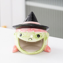 Keraaminen Halloween-kynttilänjalka Aromaterapia-kodinsisustus