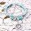 Cavigliera boho con stella marina turchese e perline, 1 pezzo 8