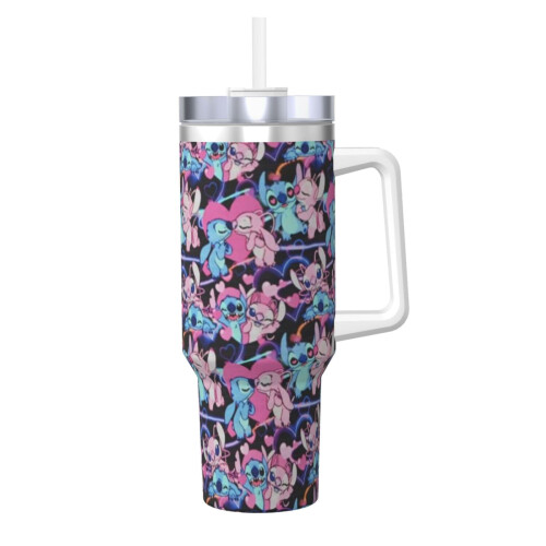 Stitch Personalized 40oz rozsdamentes acél termosz