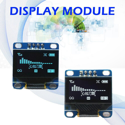 OLED-Display SSD1306 0,96 Zoll 128x64 I2C SPI 1