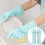 Cleaning Gloves Latex Blue Large 1 Pair 1