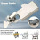 Buddy Sew Magnetisk Sömguide Rak Linjal 8