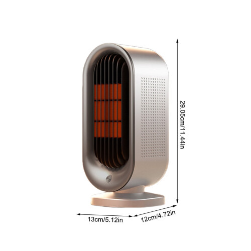 Zeceouar tafelkachel wit 1200W 2