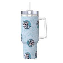 Personalized Stitch Tumbler 40 oz Stainless Steel with