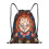 Chucky Kordelzugbeutel, Unisex, faltbar, klein 1