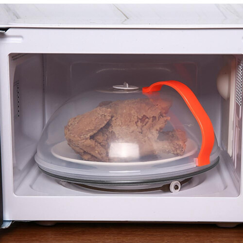 Food-Grade Plastic Microwave Plate Cover1Pack 1