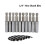 Capino Quick-Change Nut Driver Bit Set, 10-Piece Hex 2