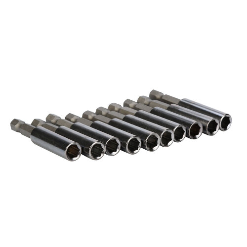 Capino Quick-Change Nut Driver Bit Set, 10-Piece Hex 2