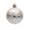 Weihnachtskugel, geprägt, 6 cm 1