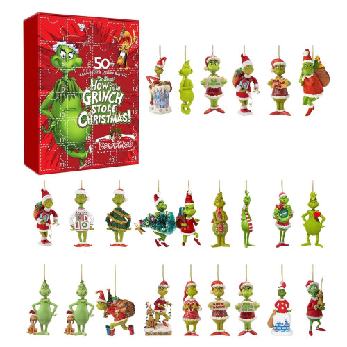 Calendrier de l'Avent Grinch pour tout-petits (24 pièces)