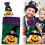 Halloween slikpose jute græskar design 10 stk 1