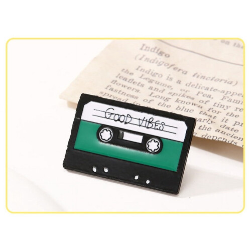Retro diskornament broche nål til kvinder og mænd