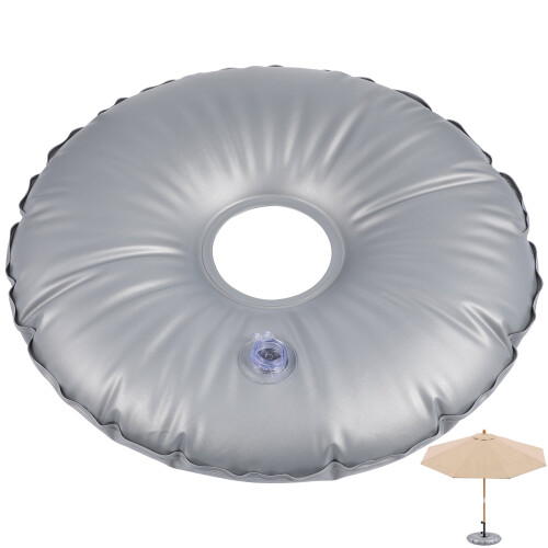 Support de mât de drapeau de tente de plage avec base remplie d'eau et