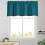 Green Kitchen Valances Curtains 57x18 inch Double Layer 7