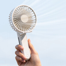 Mini handheld fan portable USB folding outdoor use
