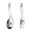 Cuillère repas à manche court en acier inoxydable (1 pièce) 6