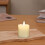 Flameless LED Drip Candle White Plastic 6 Pack 6