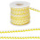 Ruban RIC Rac cyan clair blanc 17,5 yards 7