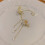 Butterfly Ear Cuff Sølv Guld Zirkon Uden Piercing 8