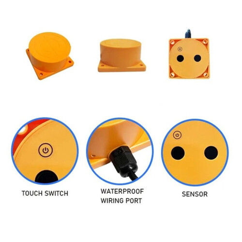 ME201W Remote Tank Level Detection Smartphone Full Water Alarm System Controller for Water Level Sensor EU Plug 2