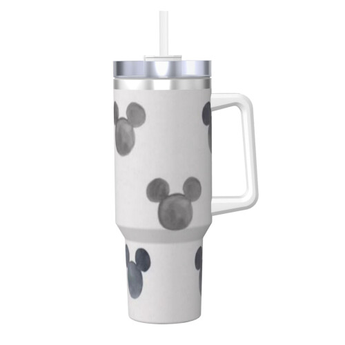Mickey Mouse-krus i rustfrit stål, 113 ml med hank