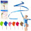 Dance Ribbon Gymnastic Twirling Rod 2M 4