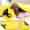 Toalha para animais de estimação, cães e gatos, de secagem rápida, macia e absorvente. 5