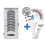 Magnetische wimperkruller met clip, set van 5 paar 8