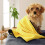 Toalha para animais de estimação, cães e gatos, de secagem rápida, macia e absorvente. 8