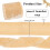 Ruban de velours pour mocassins, 7,6 cm de large, 2,9 m 2