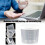 Transparent white measurement cup 50ml 3